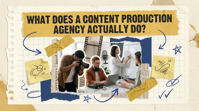 What Does a Content Production Agency Actually Do?